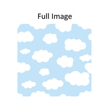 Load image into Gallery viewer, Pastel Blue Sky and Clouds Window Roller Shade
