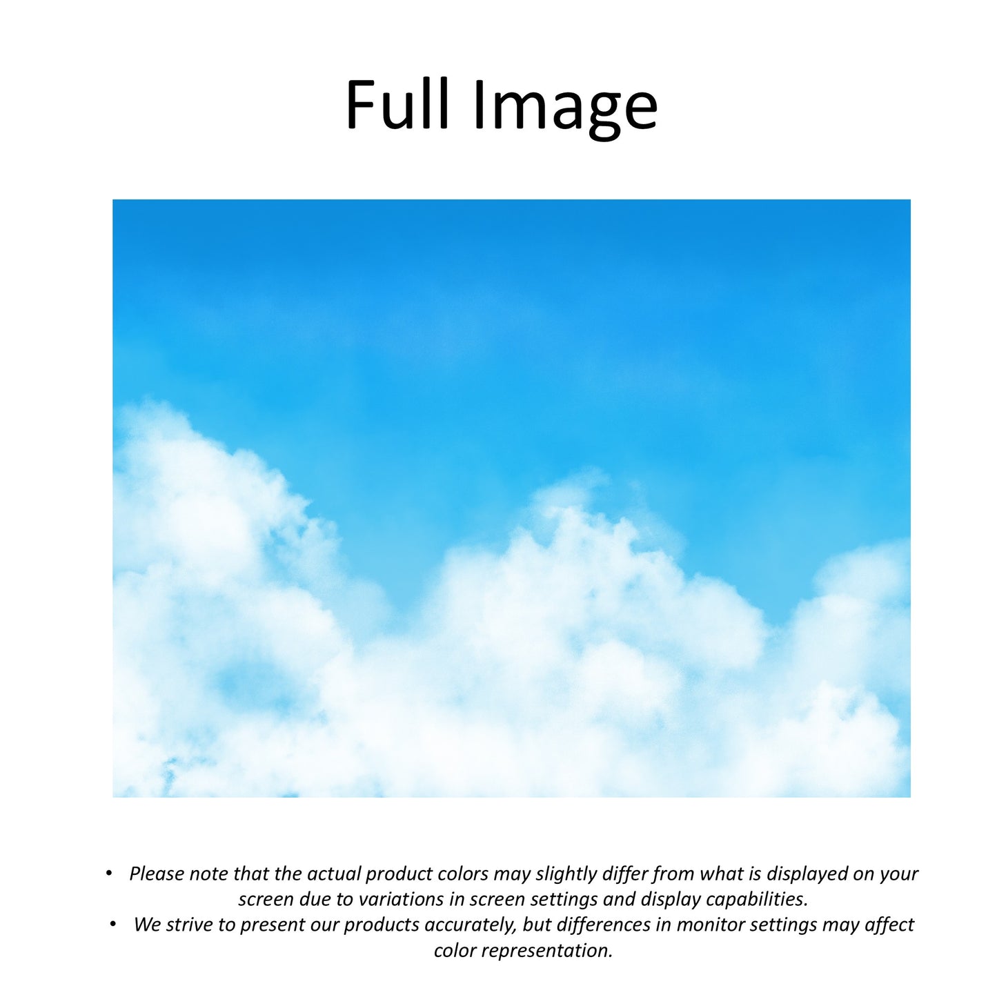 Clouds in the Sky Abstract Watercolor Window Roman Shade