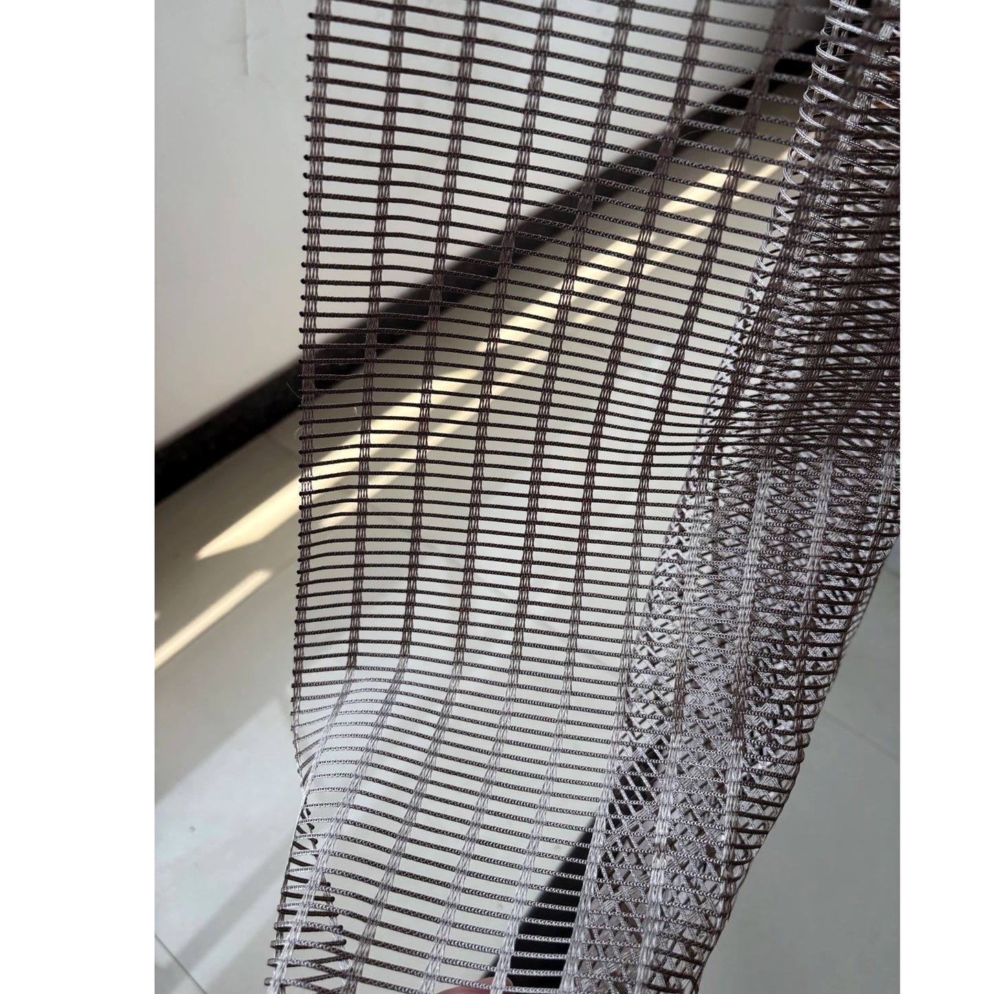 Mid-Century Orientals Bamboo Look Window Curtains Drapery