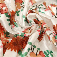 Load image into Gallery viewer, Custom Print Fabric Only - Shiny Velvet Fleece Textile
