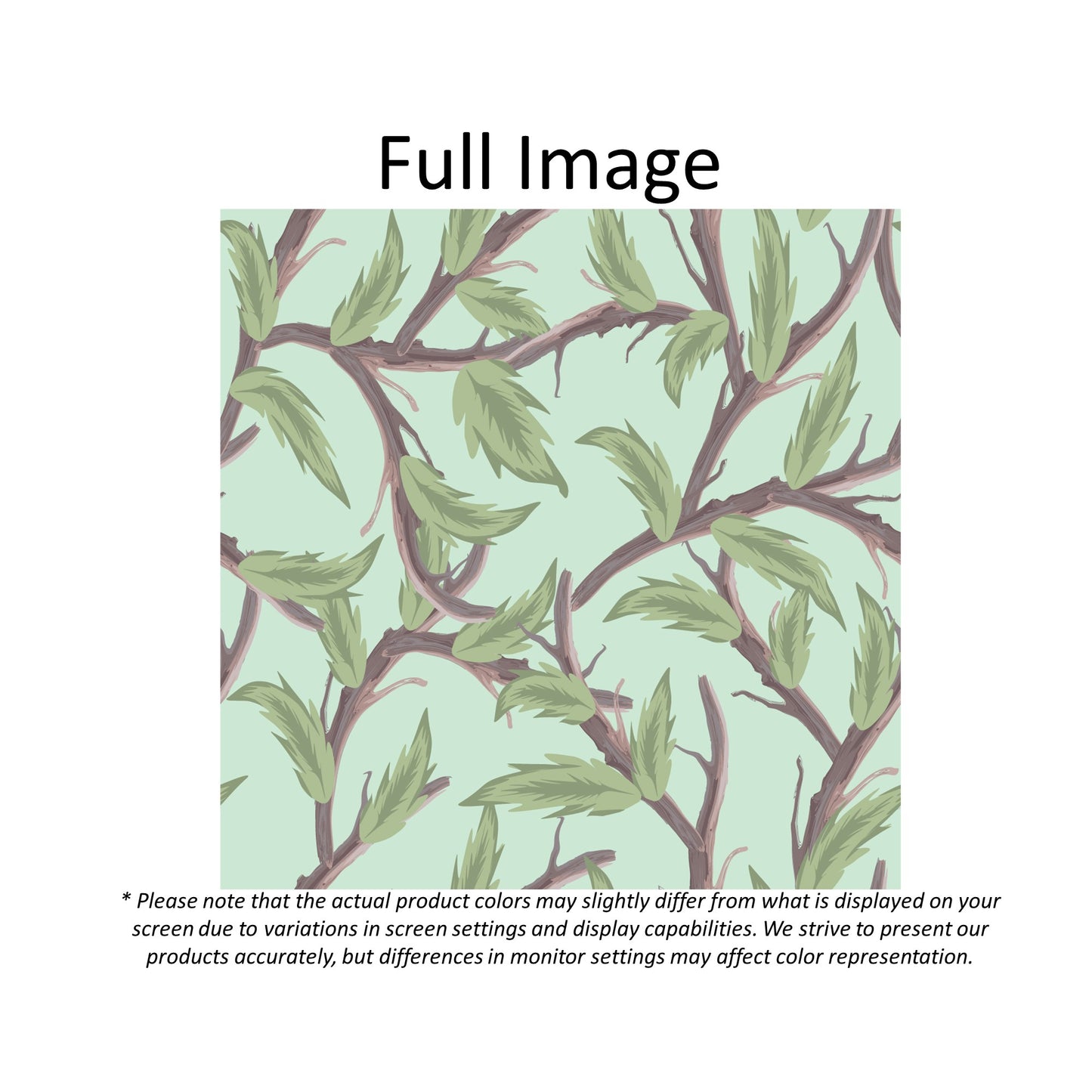 Botanical Tree Branch Window Roller Shade
