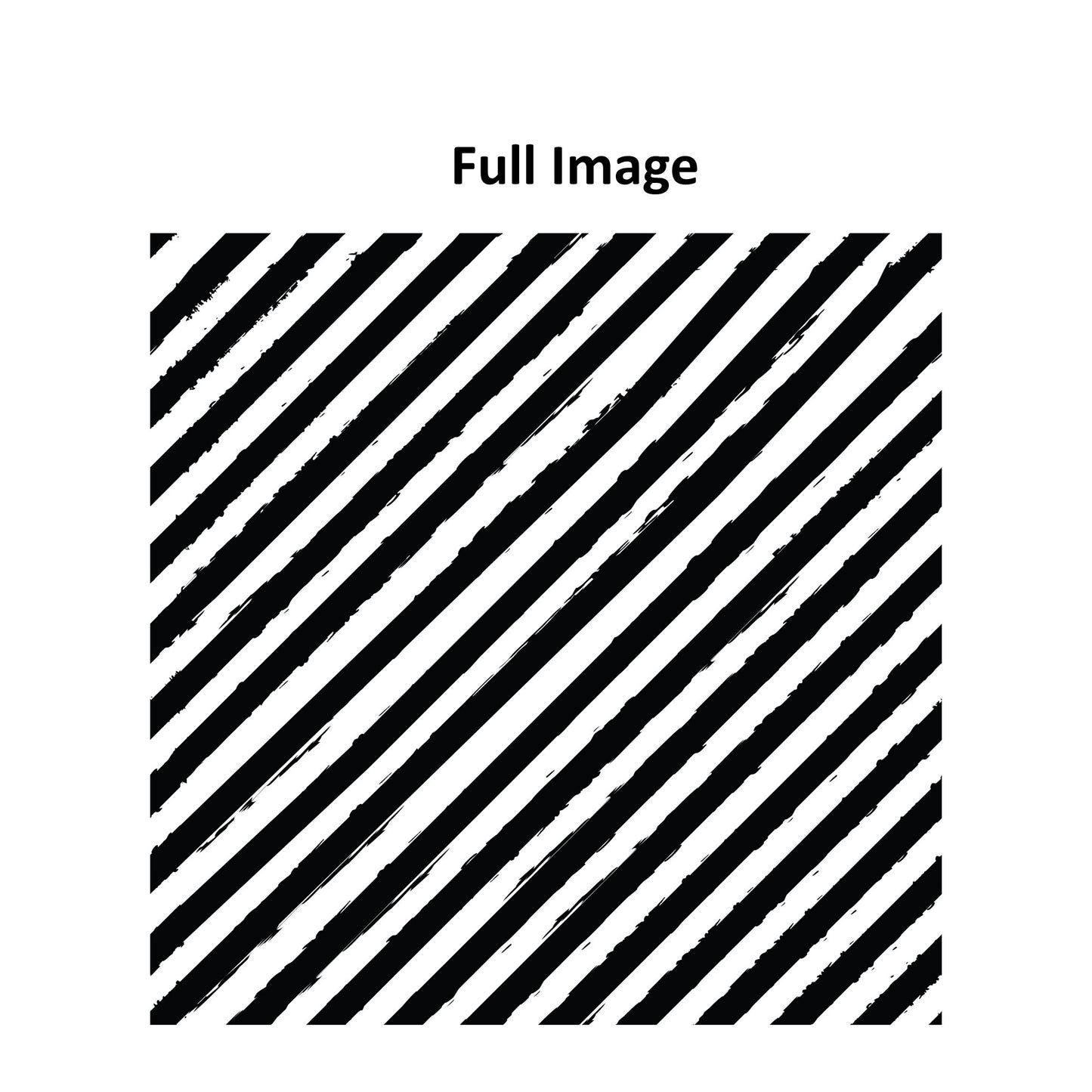 Diagonal Striped In White Linen Window Roman Shade