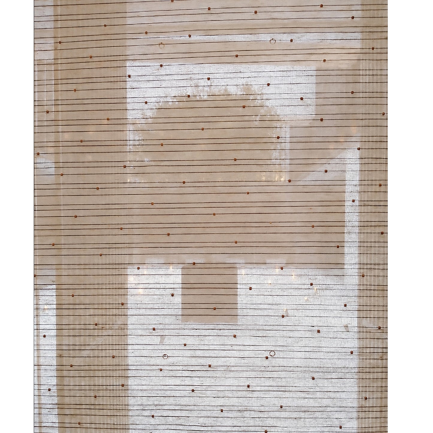 Artisan Knotted Bamboo Weave Window Shade (Top Down Bottom Up Available)