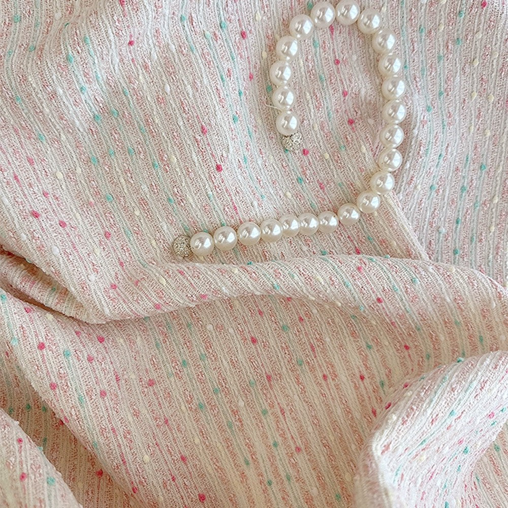 Pastel Sweetheart Rainbow Boho Drapes Speckled Tassel Curtain Boho Drapery