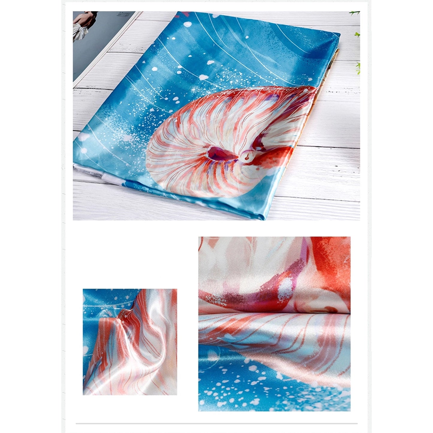 Custom Print Fabric Only -135G Slight Stretch Faux Silk Textile