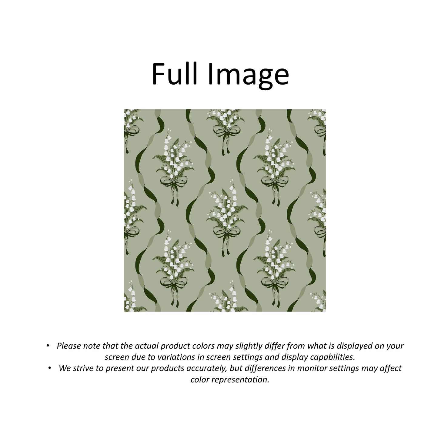 Morning Lily Sage Green Shade Window Roman Shade