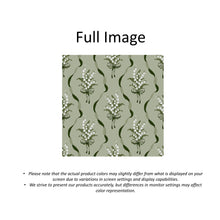 Load image into Gallery viewer, Morning Lily Sage Green Shade Window Roman Shade
