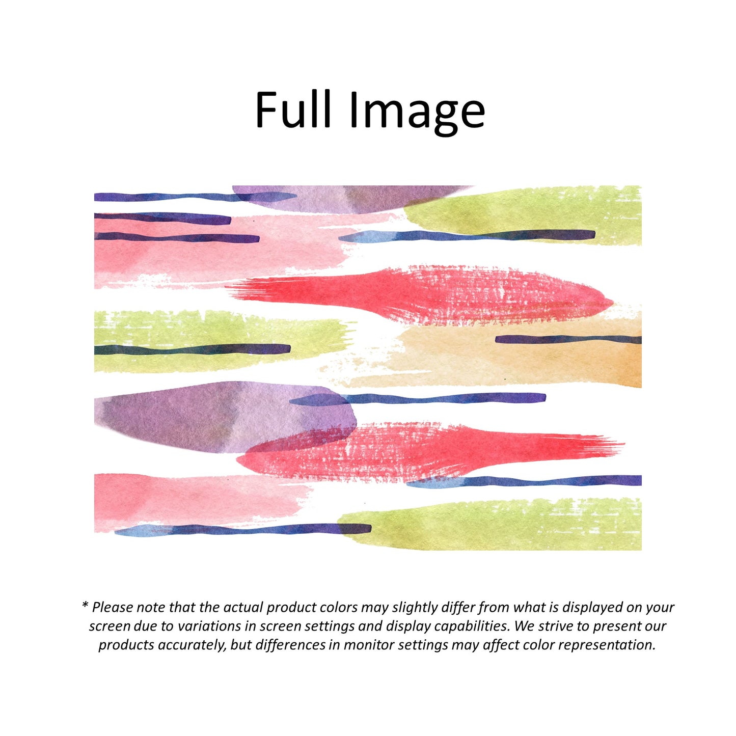 Watercolor Painting Art Window Roman Shade