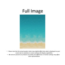 Load image into Gallery viewer, Turquoise Ombre Beach Coastal Window Roman Shades
