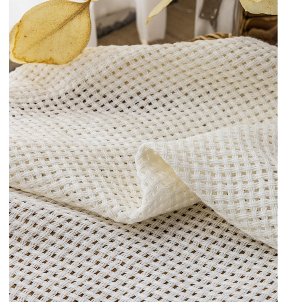 Japanese Wabi-Sabi Cream Linen Sheer Curtain Nordic Minimalist Cotton Drapes