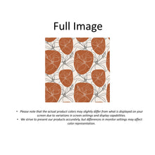 Load image into Gallery viewer, Modern Abstract Hibiscus Earthy Terracotta Window Roman Shade
