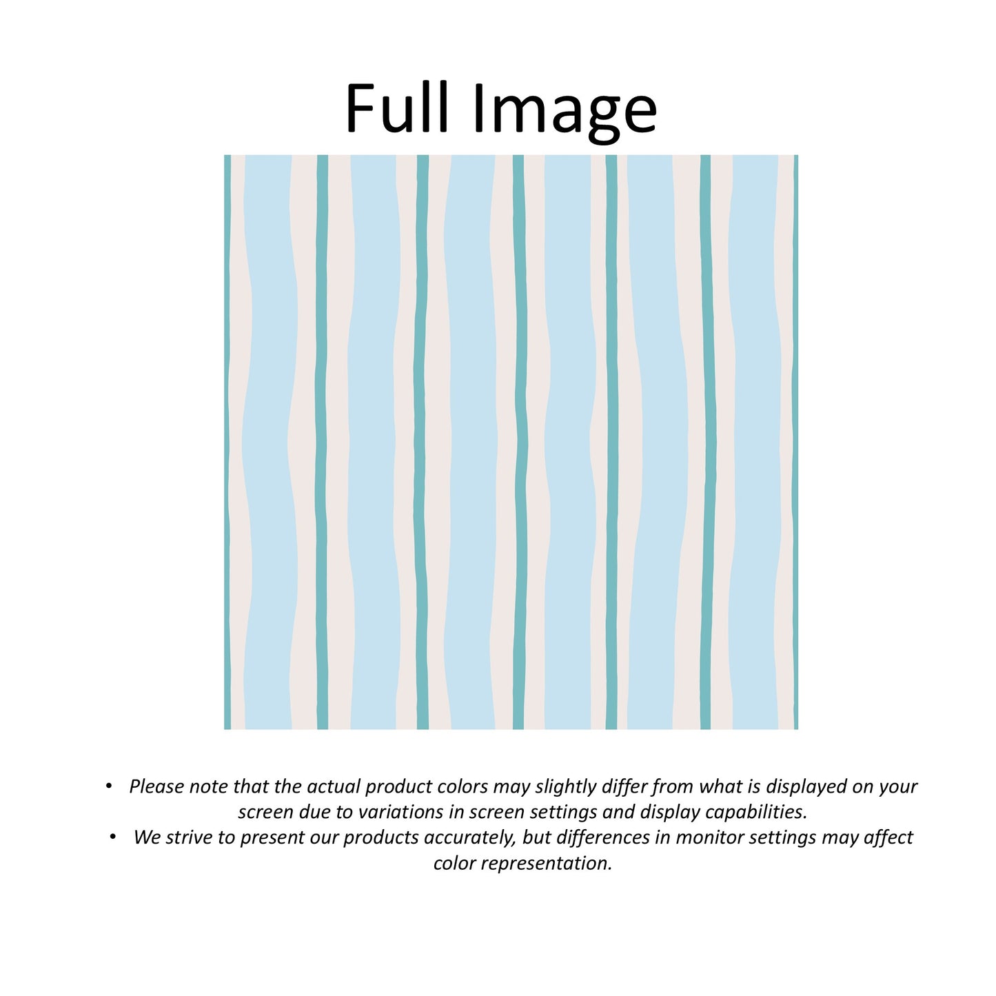 Harbor Stripe Coastal Linen Window Roman Shade
