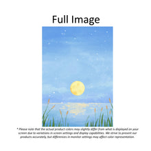 Load image into Gallery viewer, Peaceful Moon Glow Window Roller Shade
