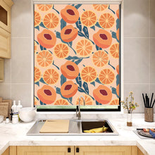 Load image into Gallery viewer, Citrus and Apricot Art Window Roller Shade
