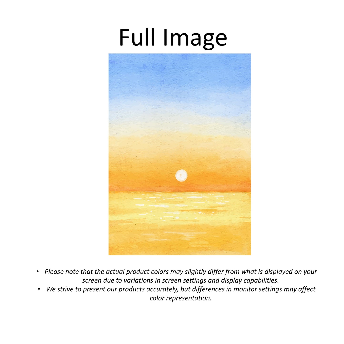 Golden Hour Sunset Landscape Window Roller Shade