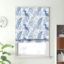 Load image into Gallery viewer, Botanical and Birds Spring Window Roman Shade
