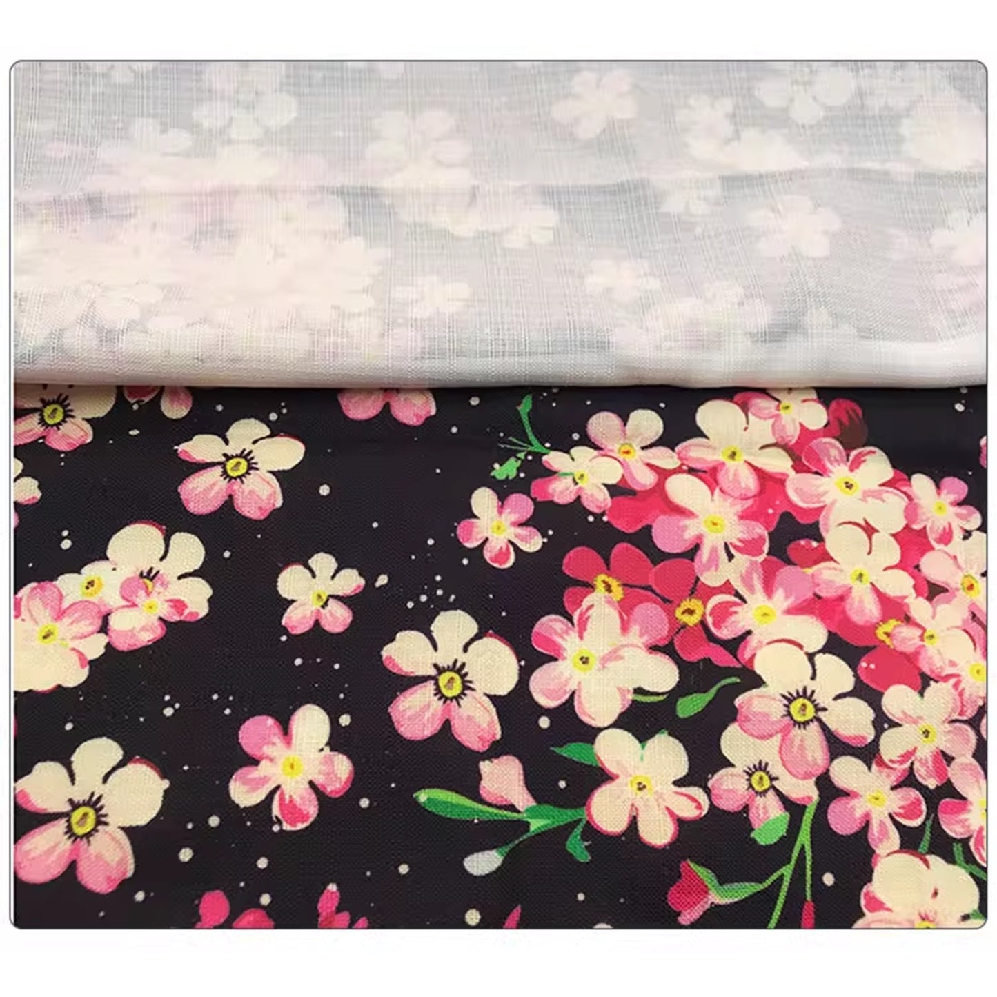 Custom Print Fabric Only - 250G Textured Linen Look Textile
