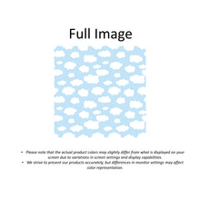 Load image into Gallery viewer, Dreamscape Blue Sky Clouds Ribbon Bows Valance Window Roman Shade

