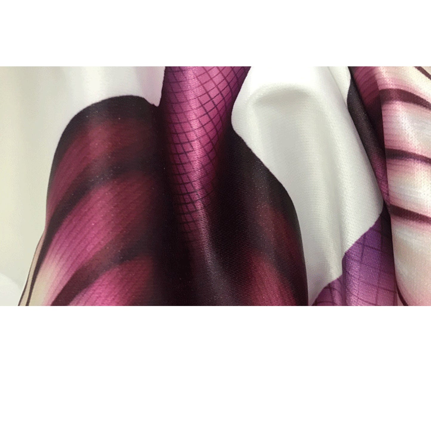 Custom Print Fabric Only -345G Slight Stretch Pearl-finish Satin Luminous Glossy fabric