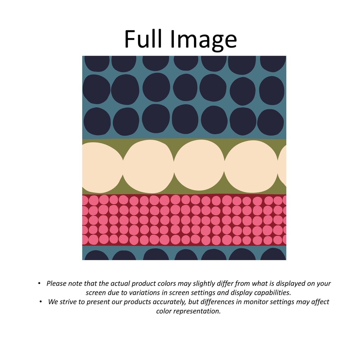 Colorblock Mid Century Bauhaus Inspired Window Roller Shade