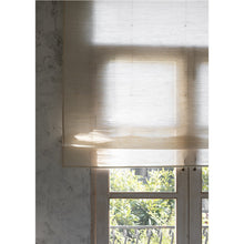 Load image into Gallery viewer, Natural Ramie Off White Neutral Roman Style Window Roller Shade
