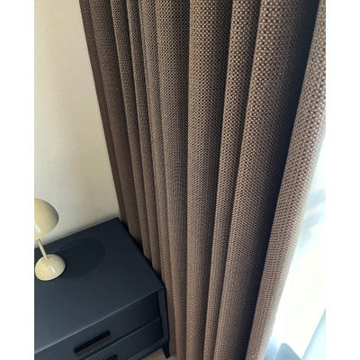 Luxe Mid Century Textured Drapery Curtains