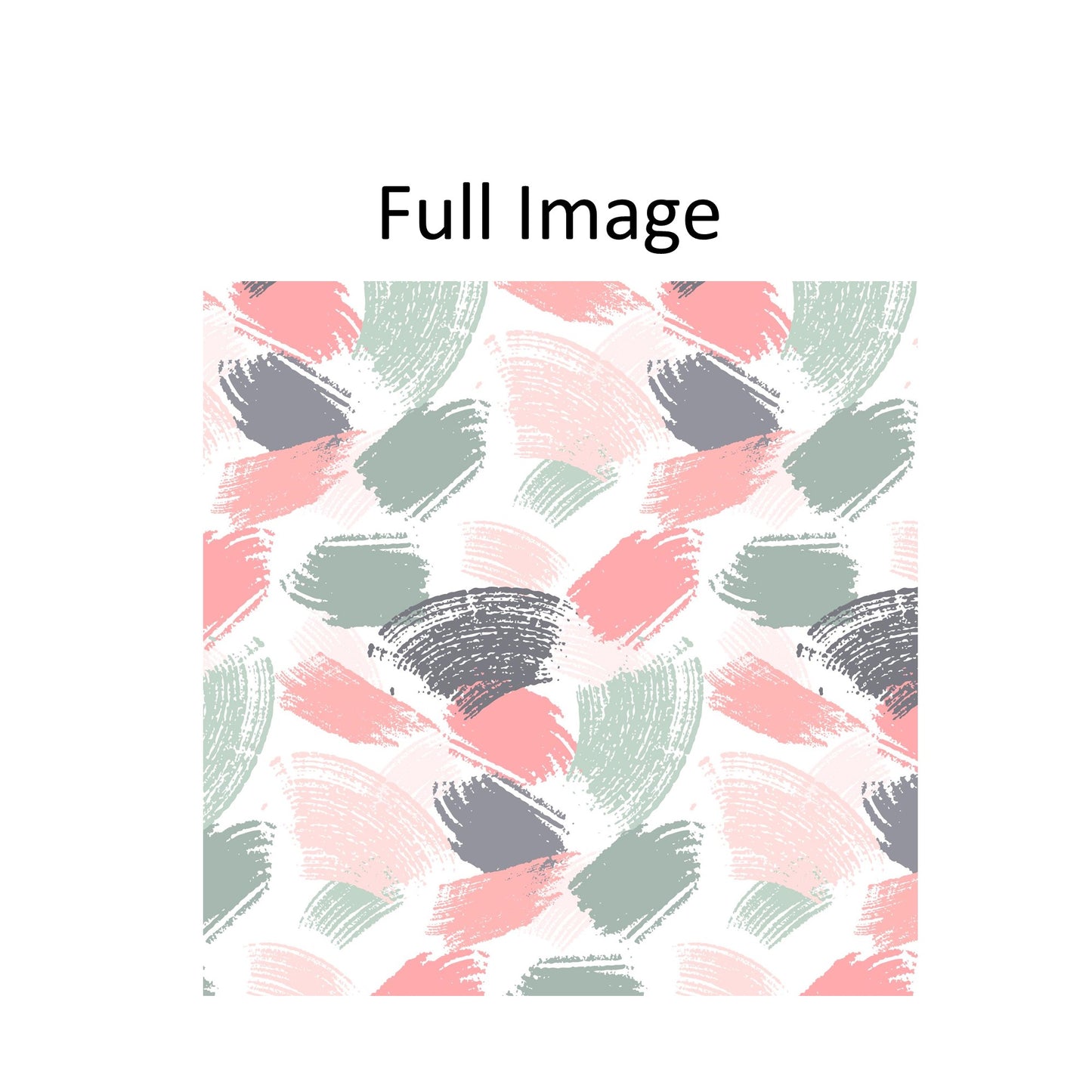 Pastel Brush Paint Window Roman Shade