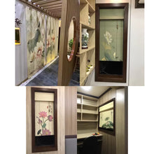 Load image into Gallery viewer, Custom Graphic/Image/Logo Bamboo Roller Shade Blinds For Indoor and Outdoor
