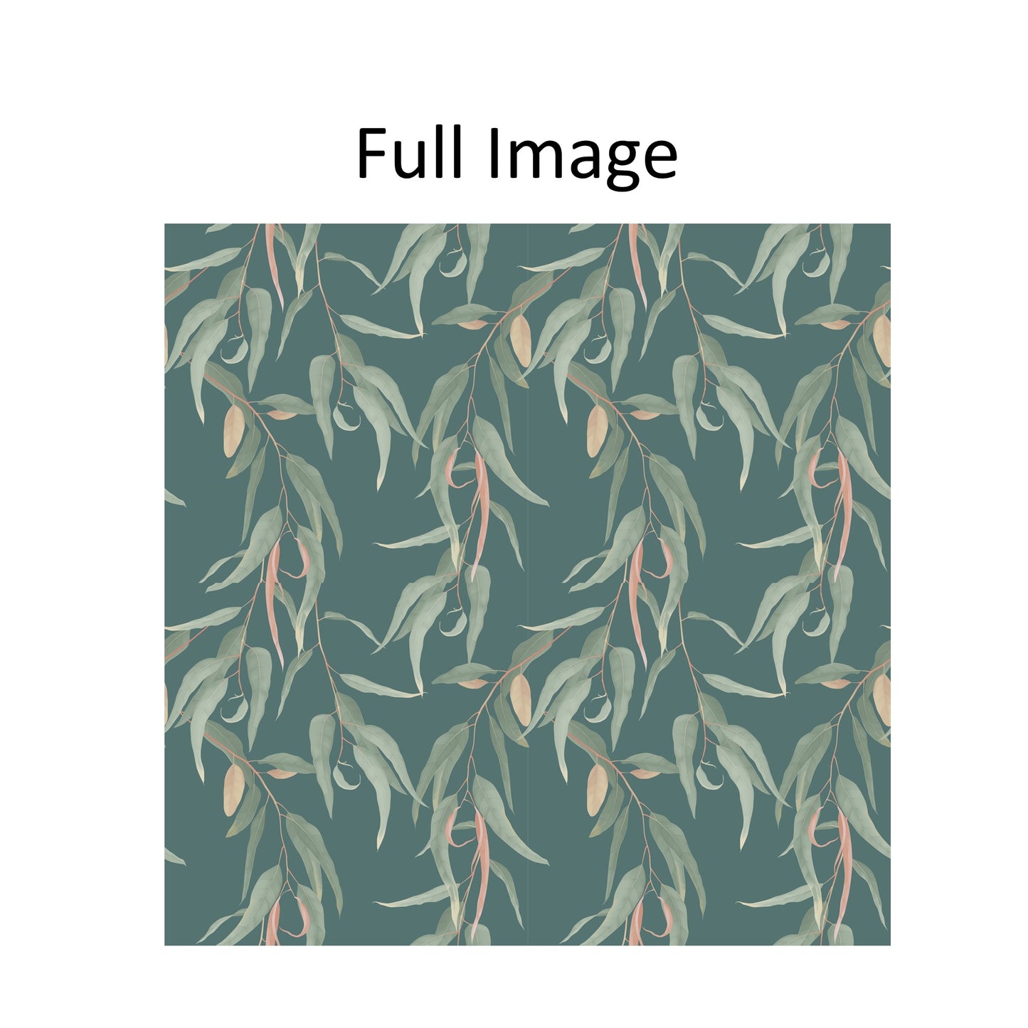 Botanical Garden Plant Window Roman Shade