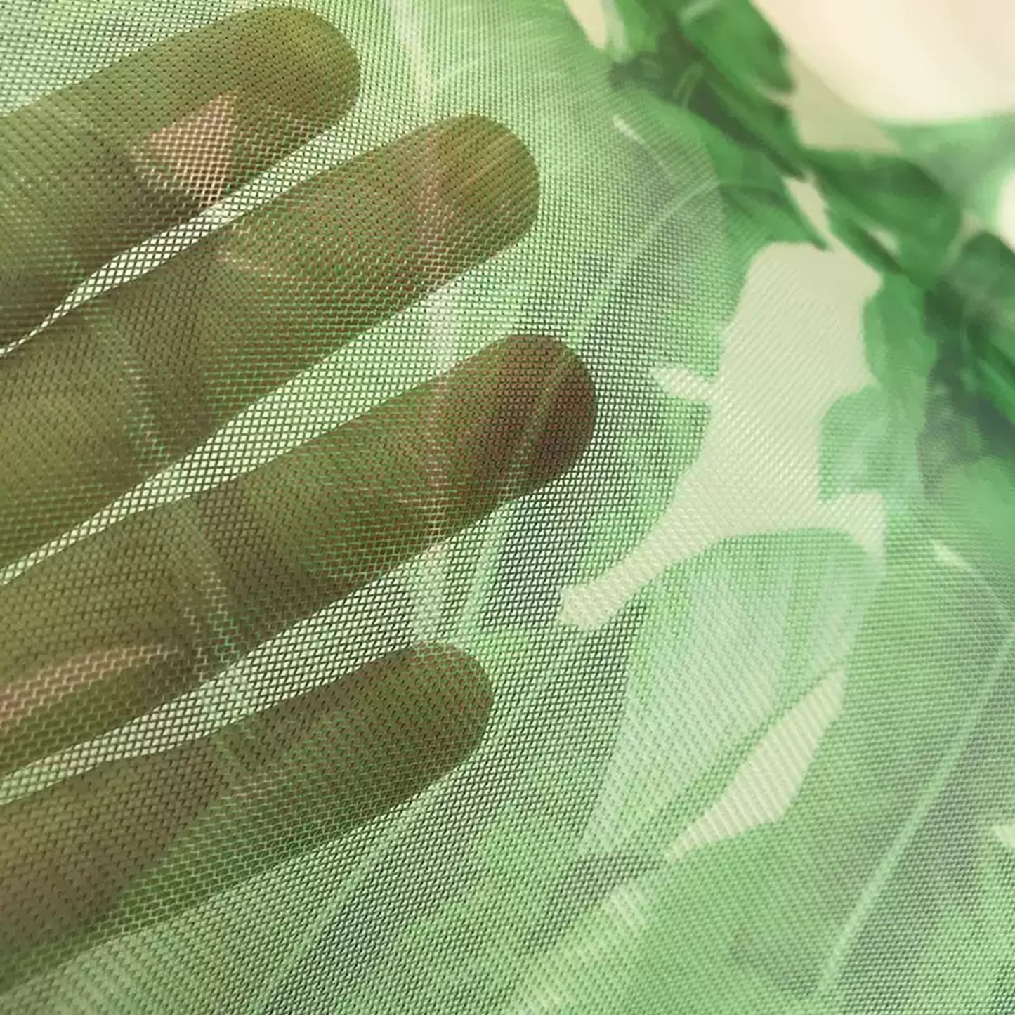 Custom Print Fabric Only -Textured Sheer 155G Shape Holding See Through Fabric