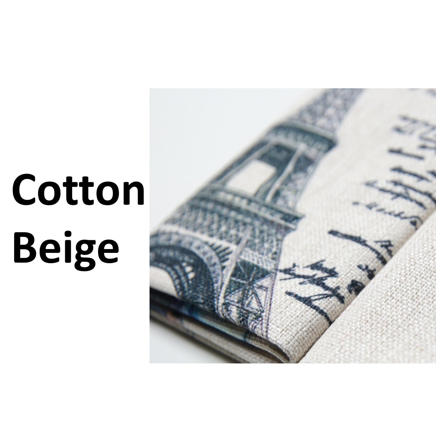 Custom Image Fabric Sample - 25cmx25cm