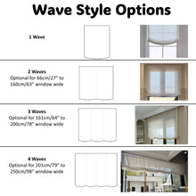 Load image into Gallery viewer, Linen Relaxed-Fit Window Roman Shades | Soft Fold, Natural Drape
