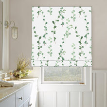 Load image into Gallery viewer, Eucalyptus Plants Window Roman Shade
