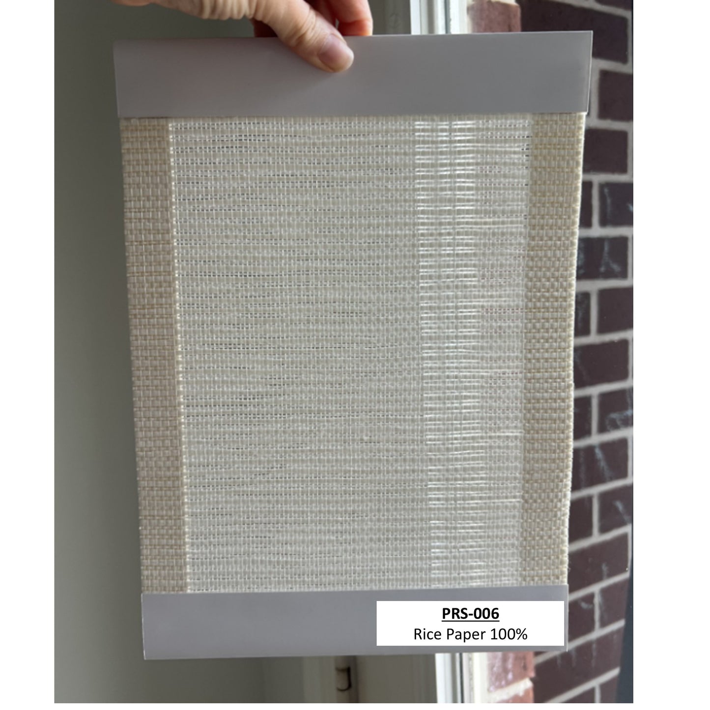 Dual-layered Blackout Light Filter Natural Linen Window Roller Shade