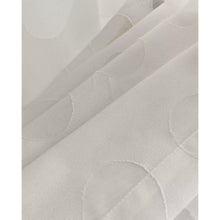 Load image into Gallery viewer, Hollow Circle Embroidered Sheer Curtains Drapery
