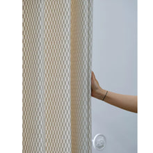 Load image into Gallery viewer, Taupe Wave Wheat Texture French Style Window Curtains Drapery
