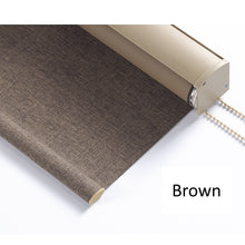 Load image into Gallery viewer, Plain Basic Upholstery Textured Window Blinds Roller Shade
