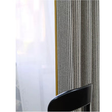 Load image into Gallery viewer, Ticking Stripe Modern Farmhouse Window Curtains Drapery

