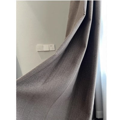 Luxe Mid Century Textured Drapery Curtains
