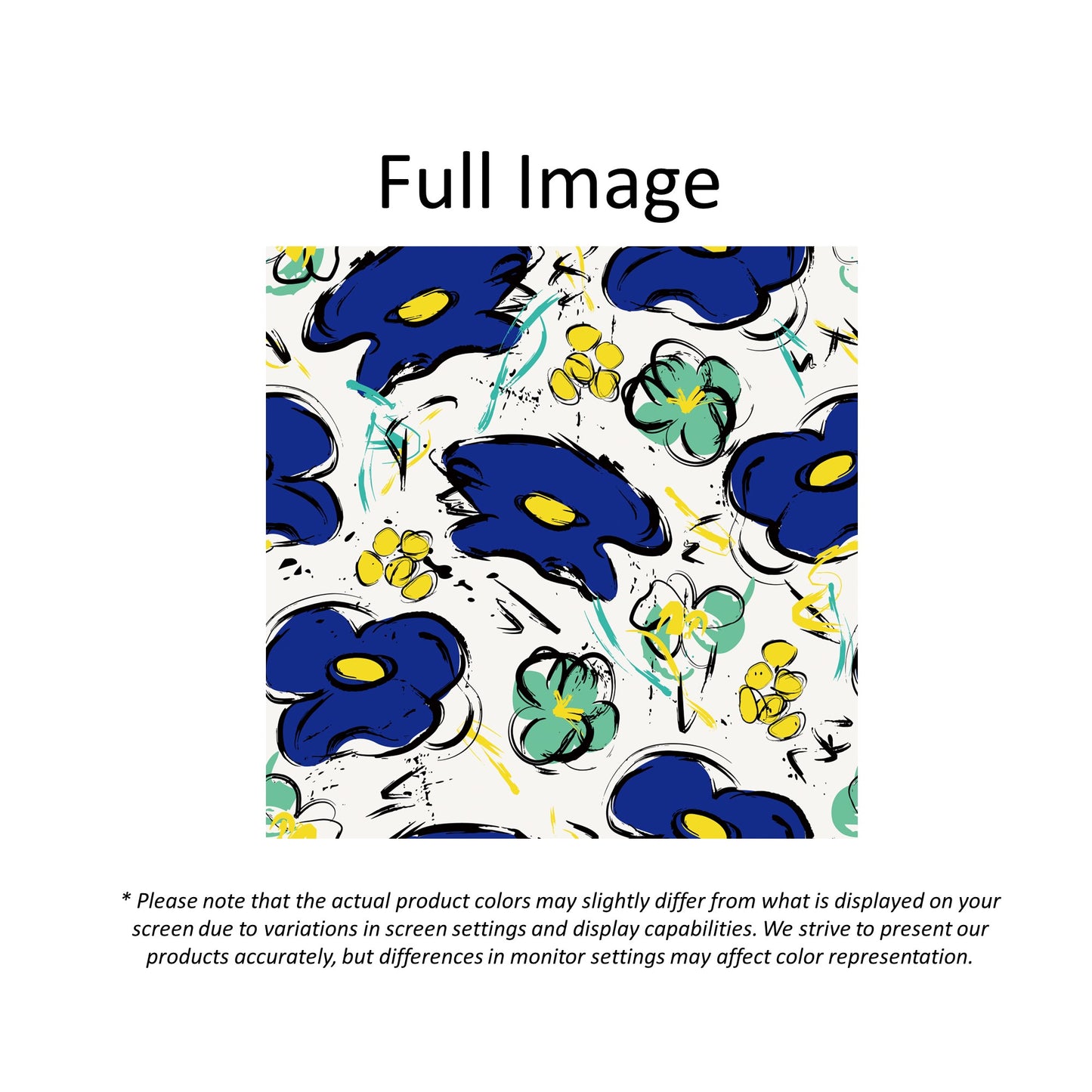 Botanical Flower Painting Window Roman Shade