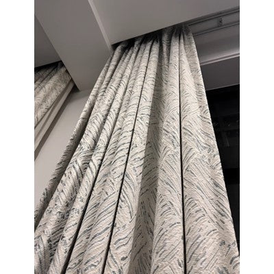 Glacier Path Contemporary Modern Window Curtains Drapery