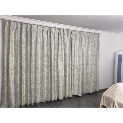 Glacier Path Contemporary Modern Window Curtains Drapery