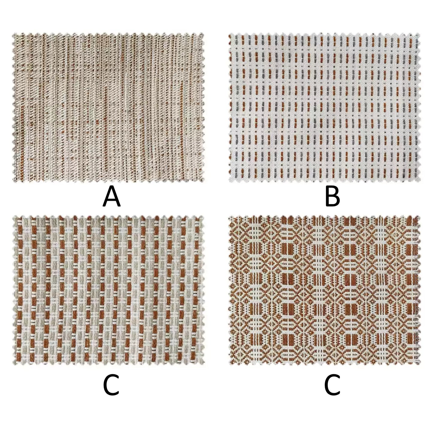 Bauhaus-Inspired Mid Century Vintage Drapery Curtains