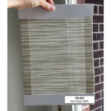 Load image into Gallery viewer, Dual-layered Blackout Light Filter Natural Linen Window Roller Shade
