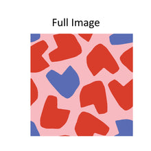 Load image into Gallery viewer, Organic Heart Shaped Art Window Roman Shade
