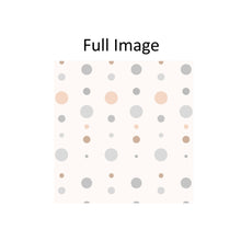 Load image into Gallery viewer, Boho Organic Polka Dot Window Roller Shade
