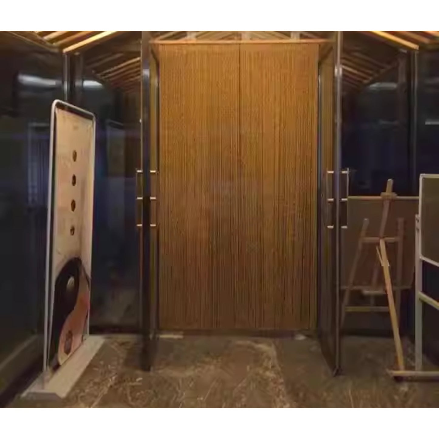Plain Custom Bamboo Bead Curtain Room Divider & Wall Décor