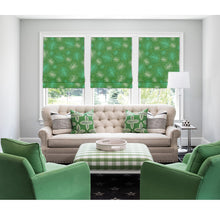 Load image into Gallery viewer, Dandelion Green Window Roman Shade
