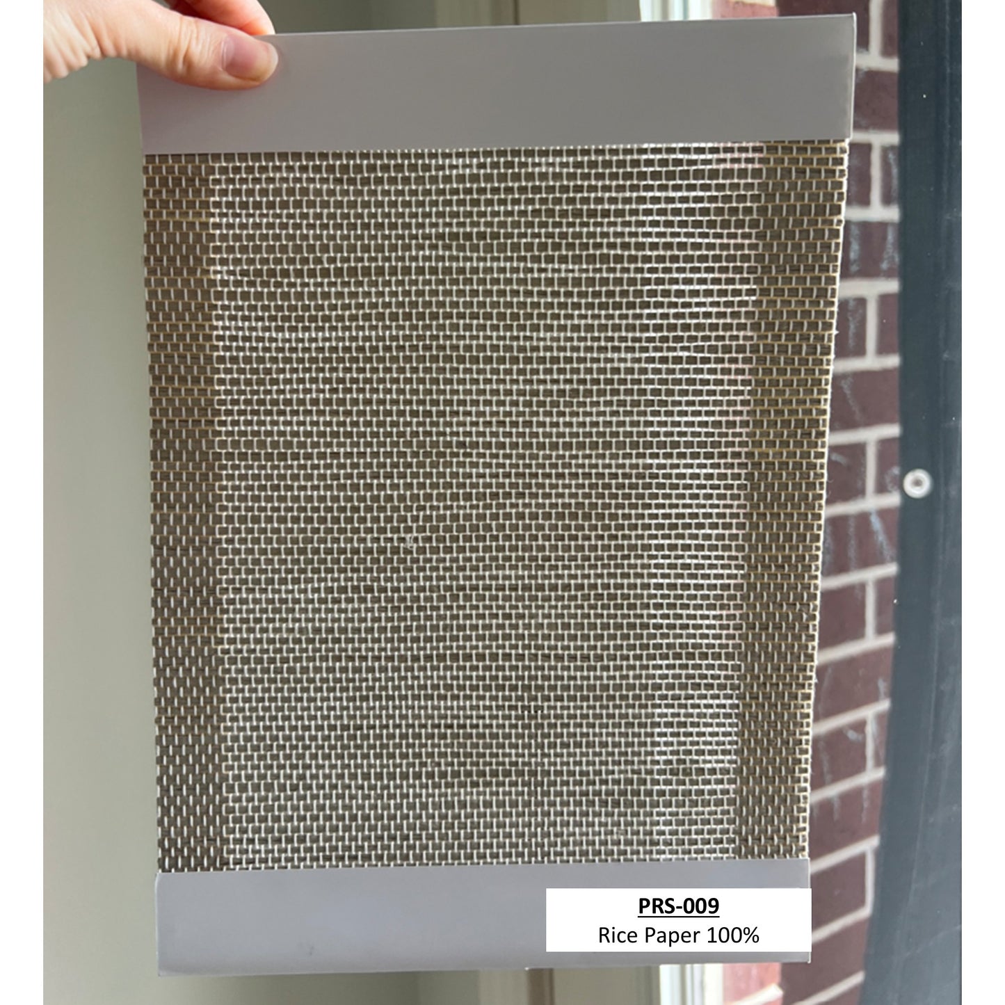 Dual-layered Blackout Light Filter Natural Linen Window Roller Shade