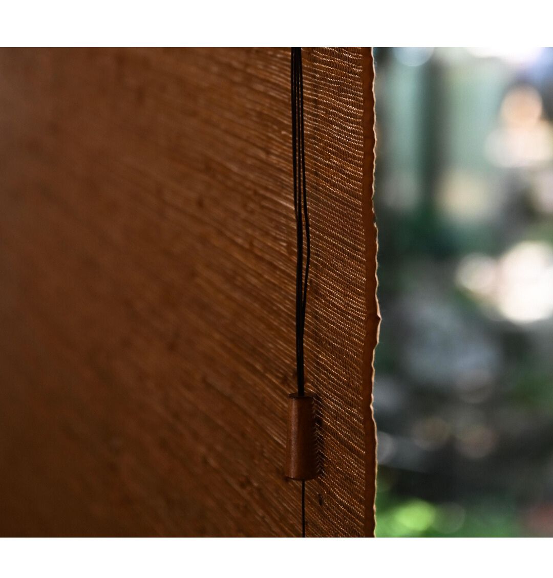Natural Jute Woven Texture Window Shade (Top Down Bottom Up Available)